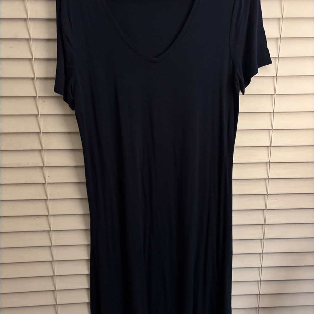 Amazon Essentials Classic Navy V-Neck Dress